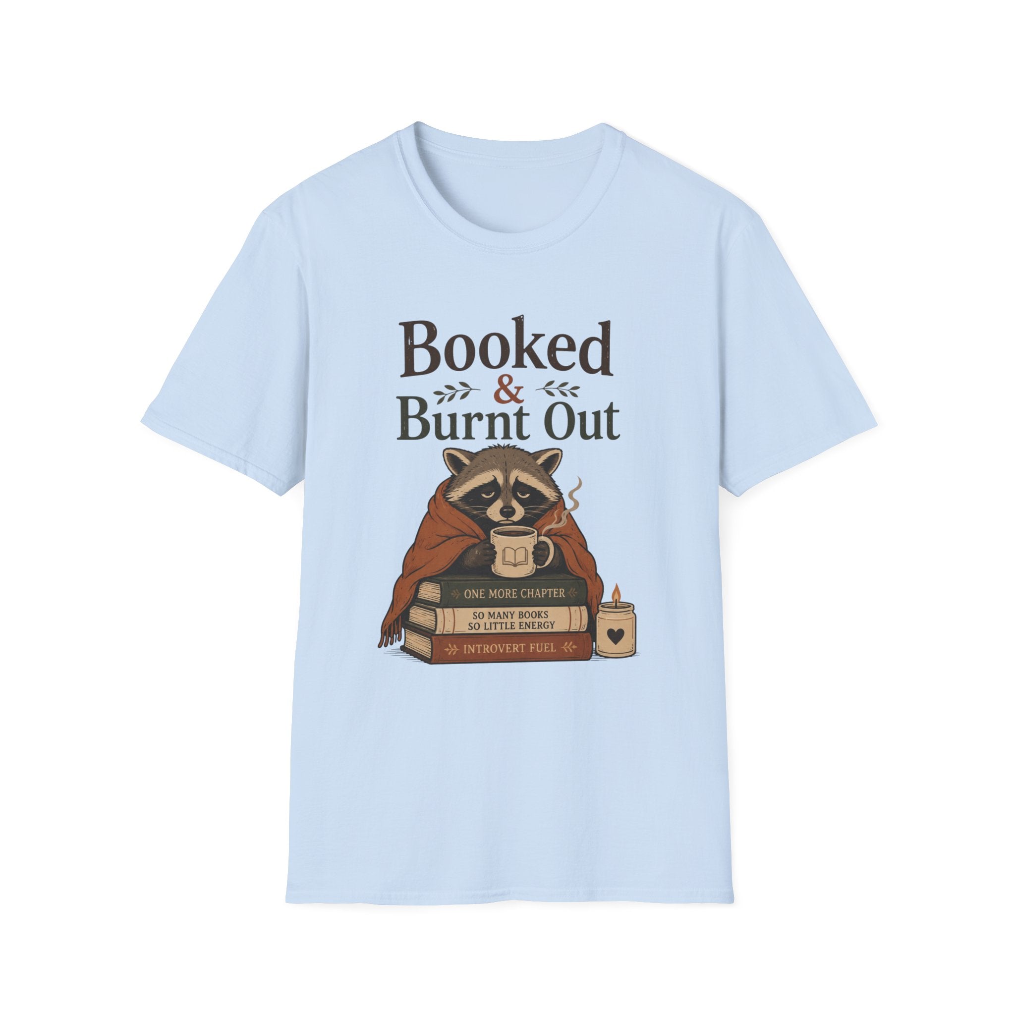 Bookworm Raccoon Tee