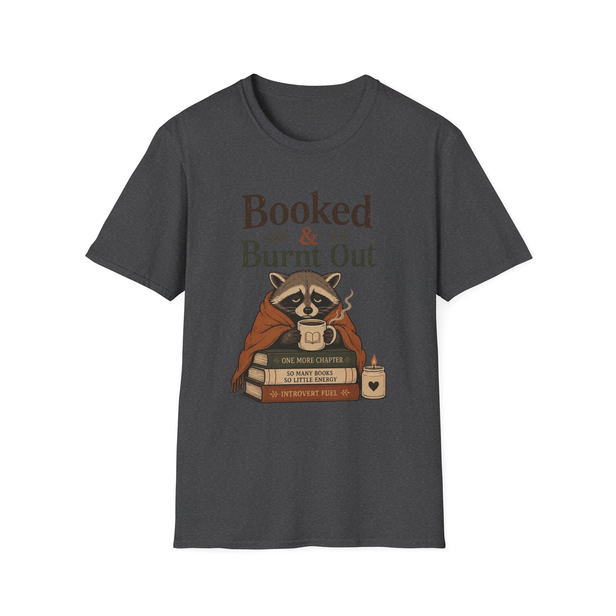 Bookworm Raccoon Tee