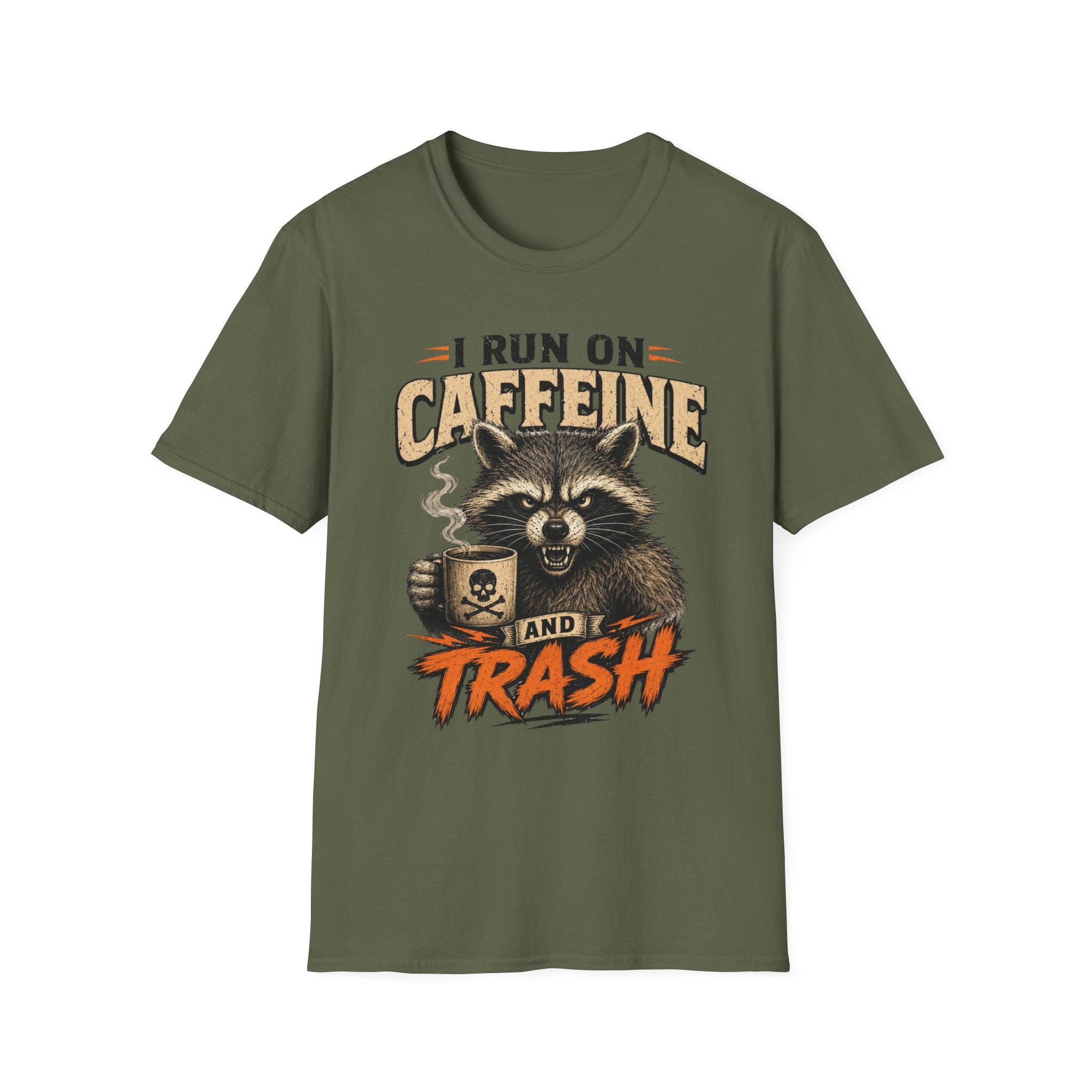 Caffeinated Trash Panda Tee
