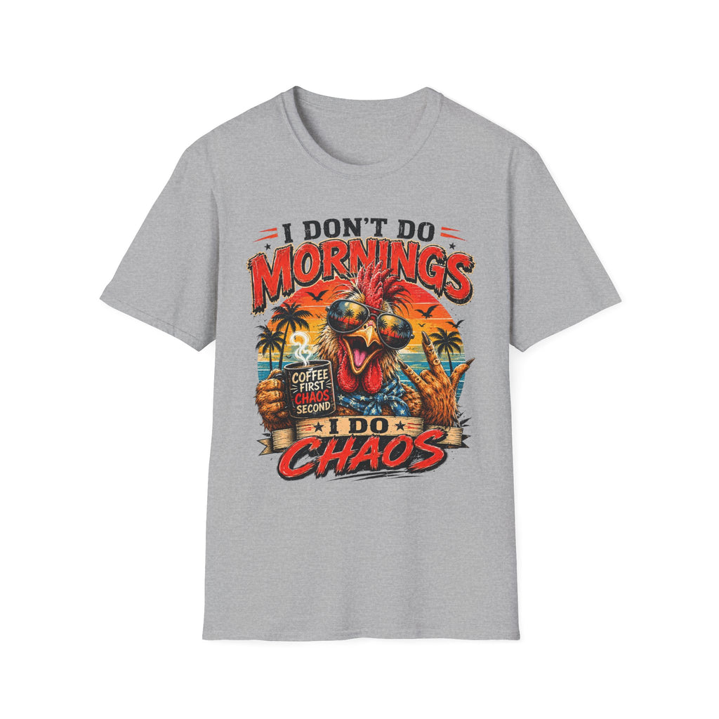 Morning Chaos Rooster Tee