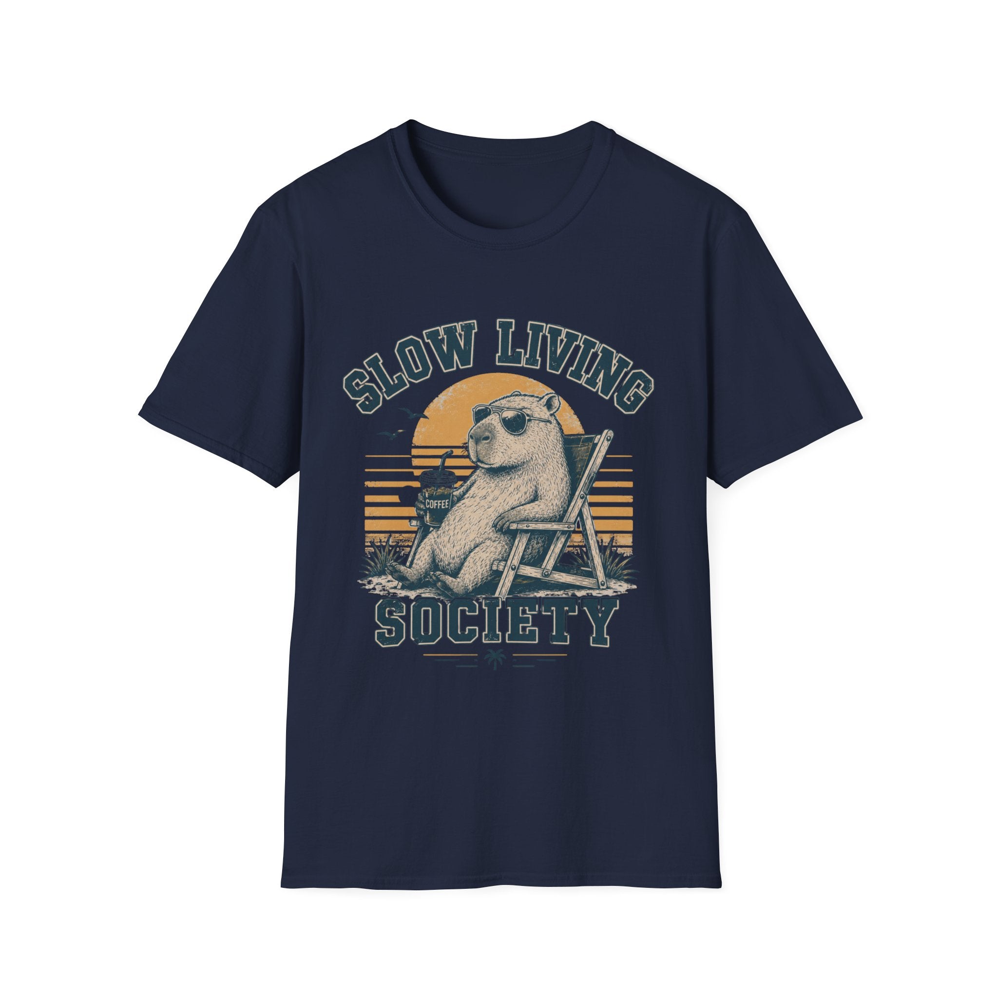 Chill Capybara Bear Tee