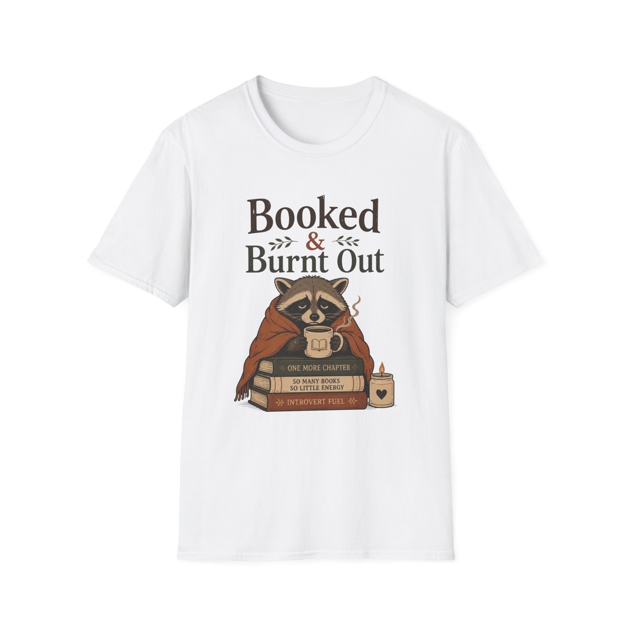 Bookworm Raccoon Tee