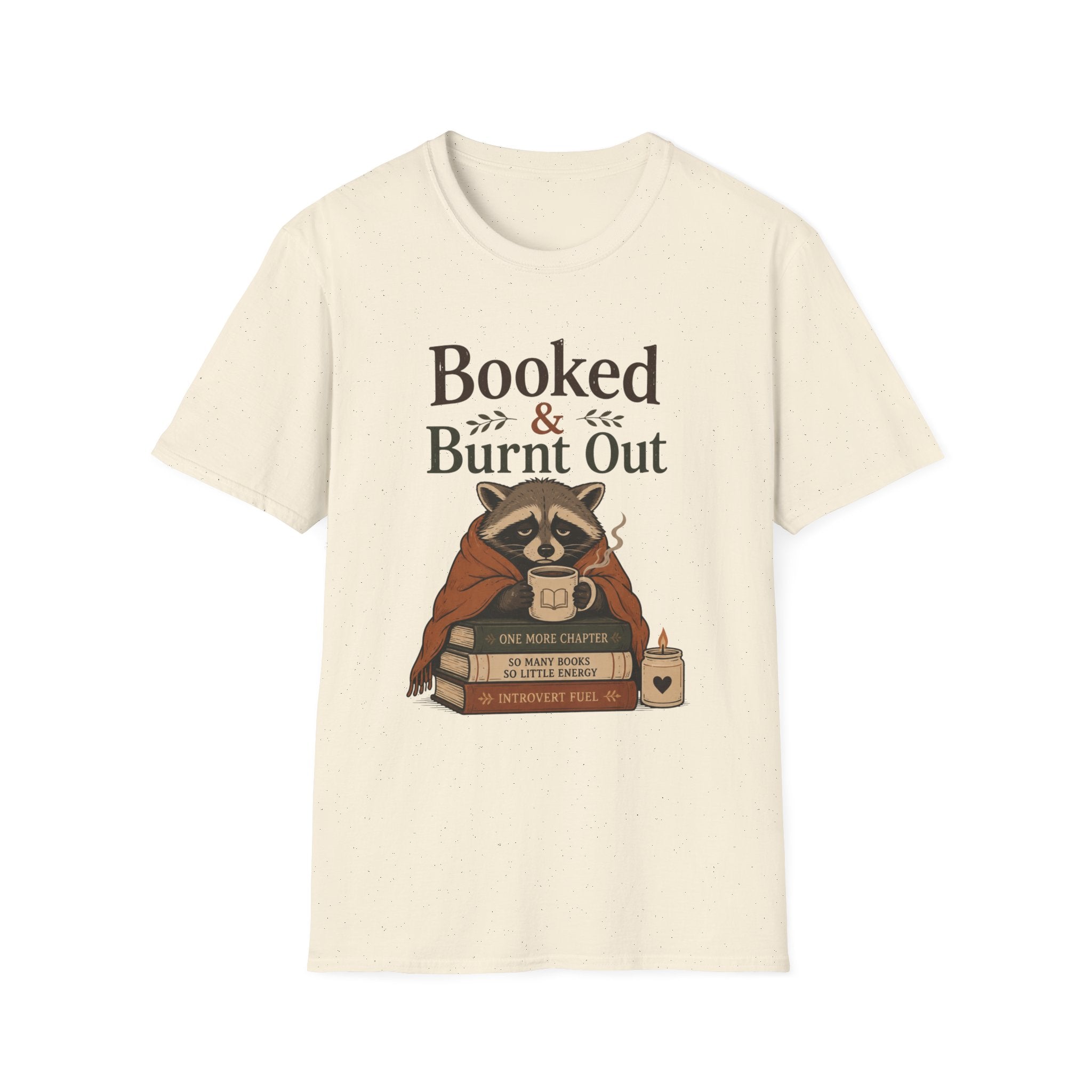 Bookworm Raccoon Tee