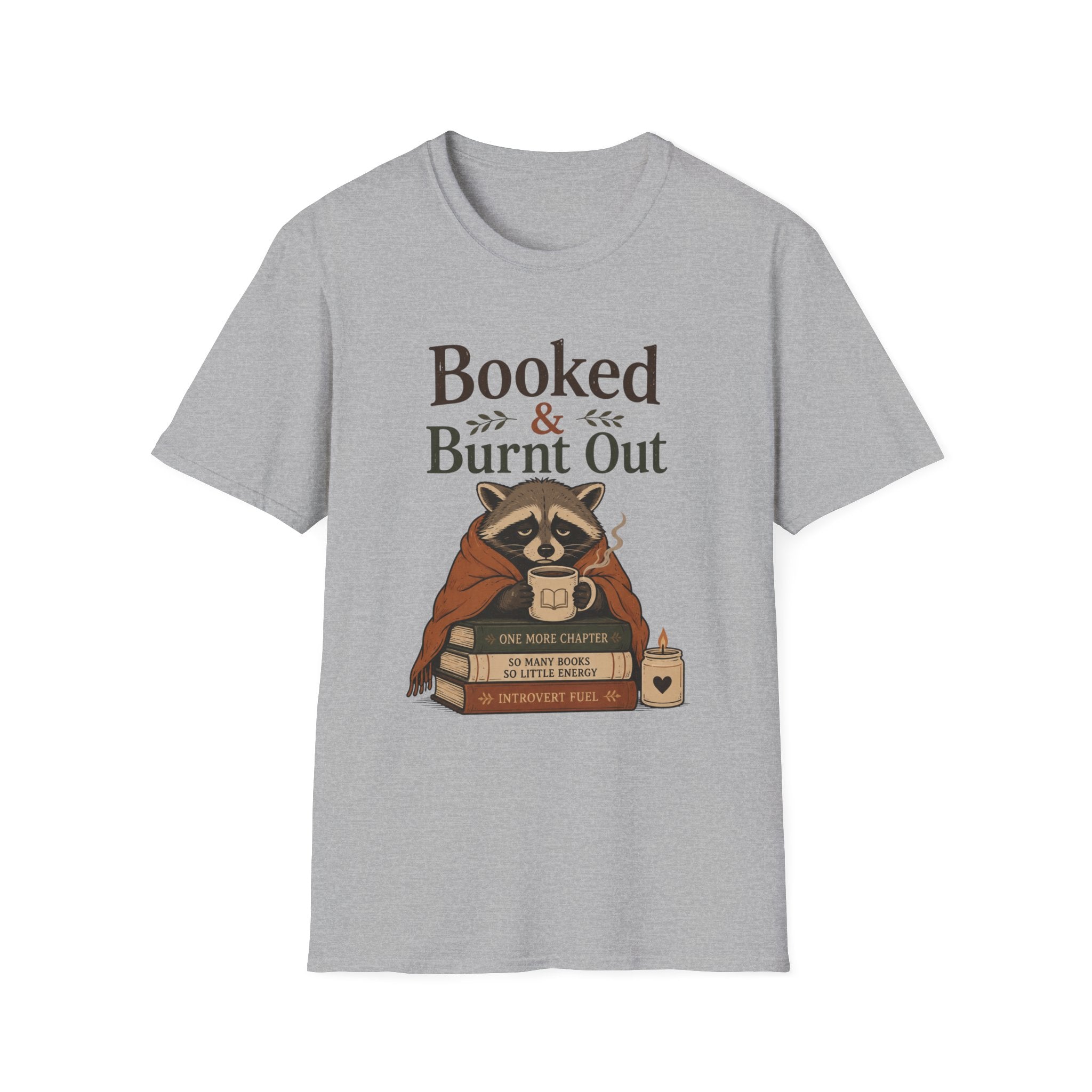 Bookworm Raccoon Tee