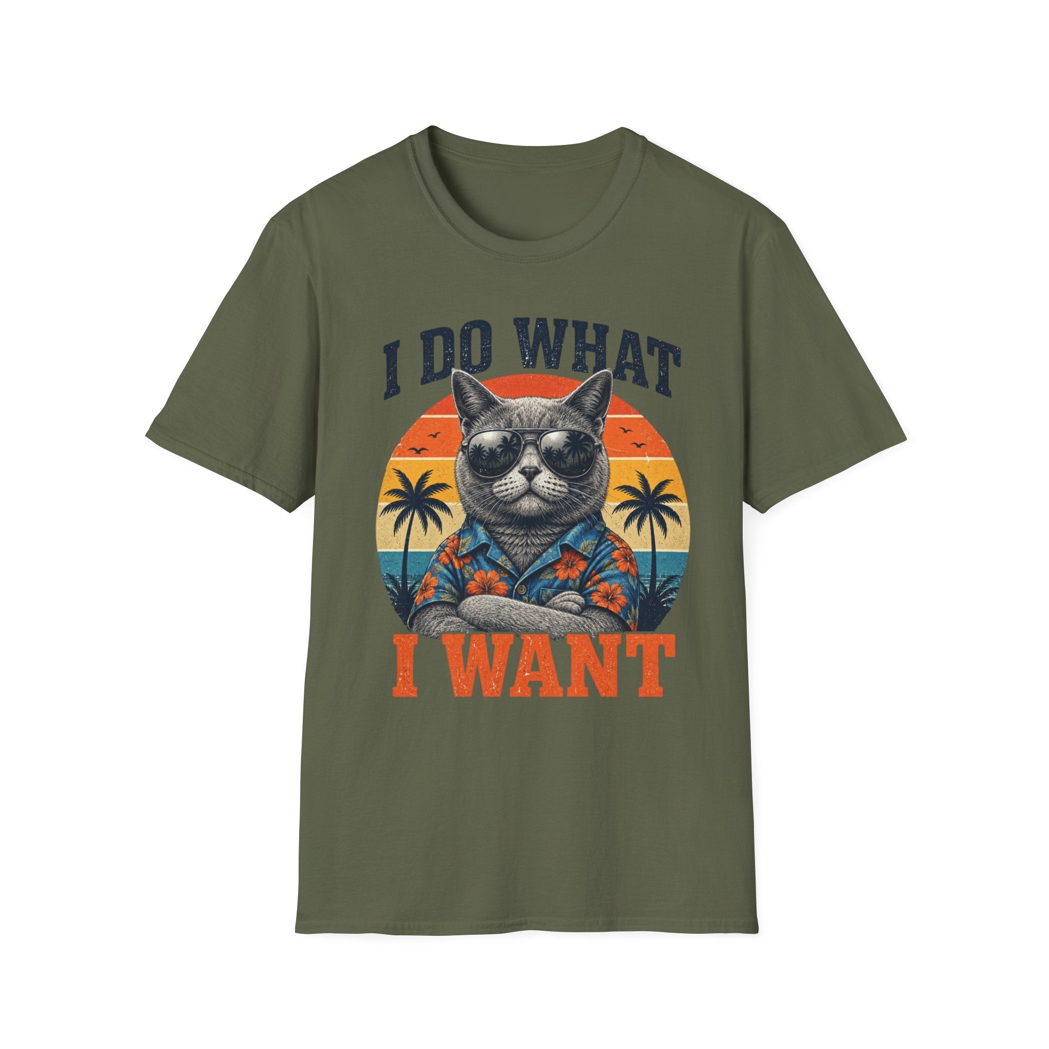 Emotionally Relaxed Cat Tee