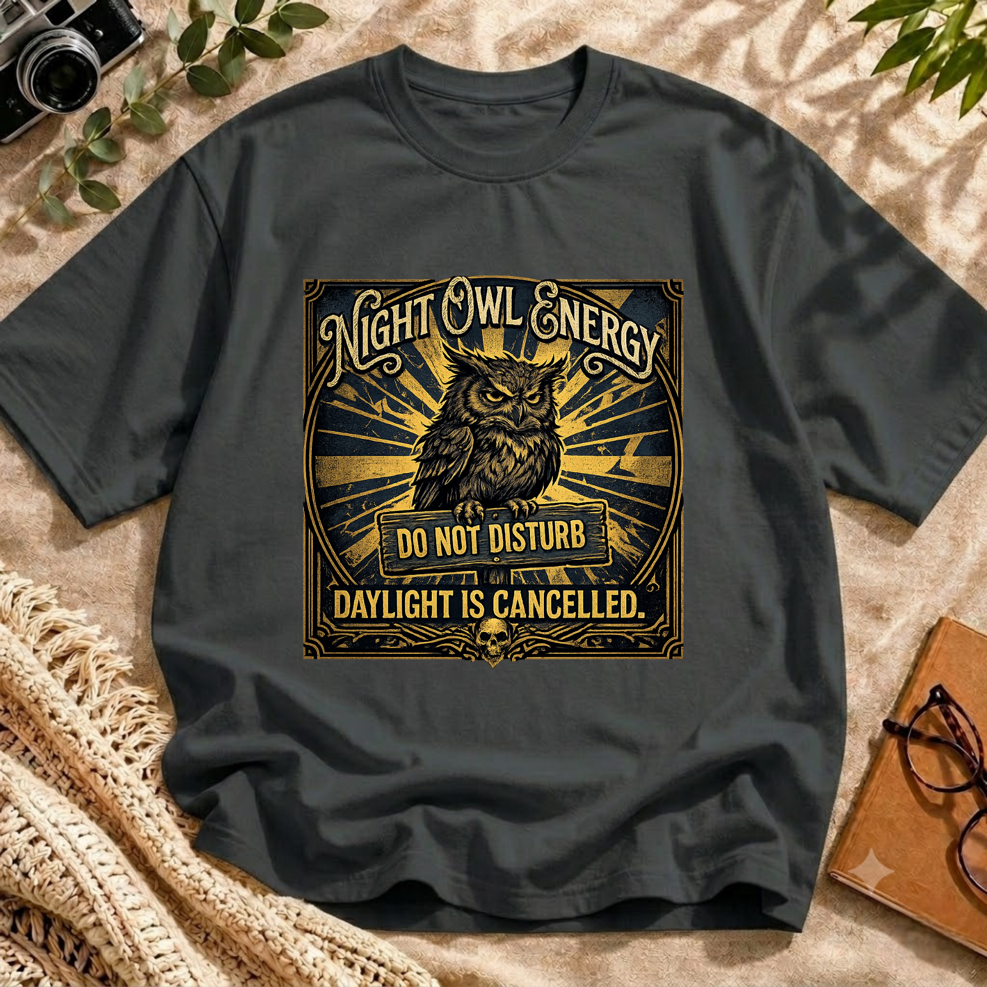 Night Owl Vintage Tee
