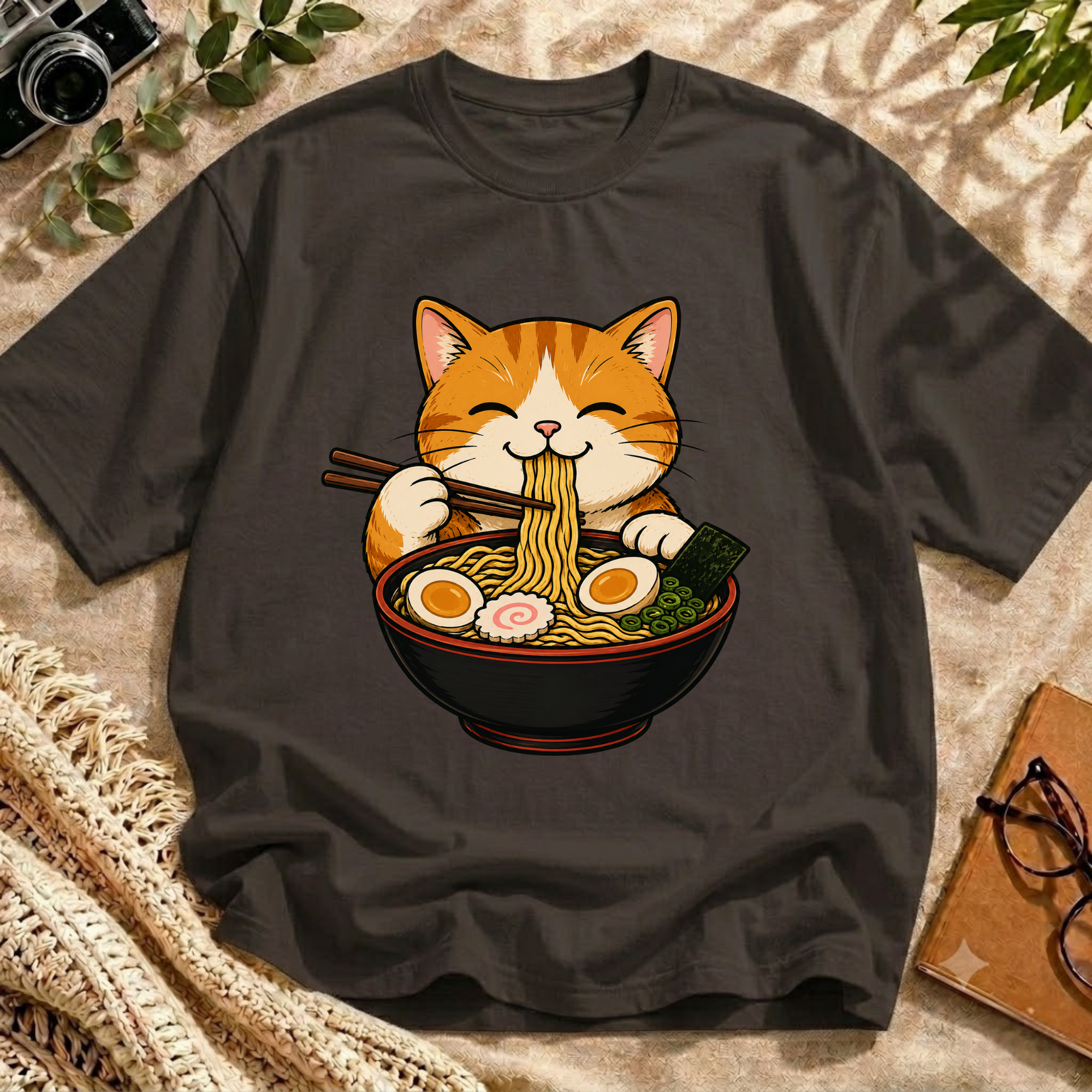 Ramen & Regret Cat Tee