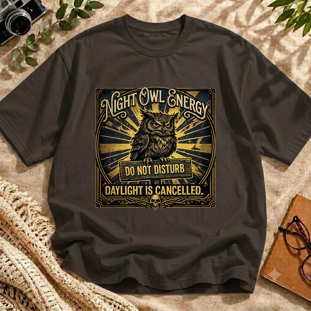 Night Owl Vintage Tee