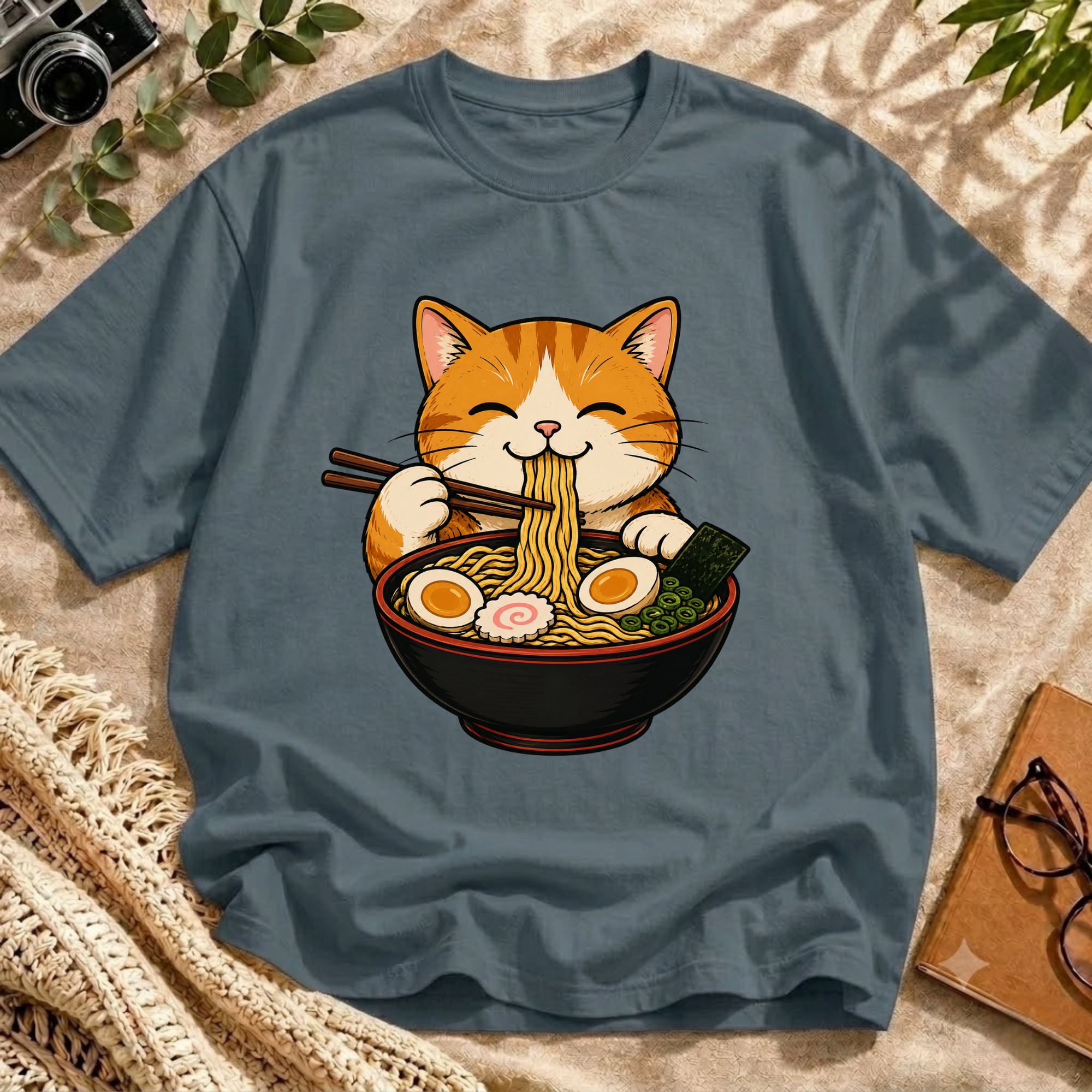 Ramen & Regret Cat Tee
