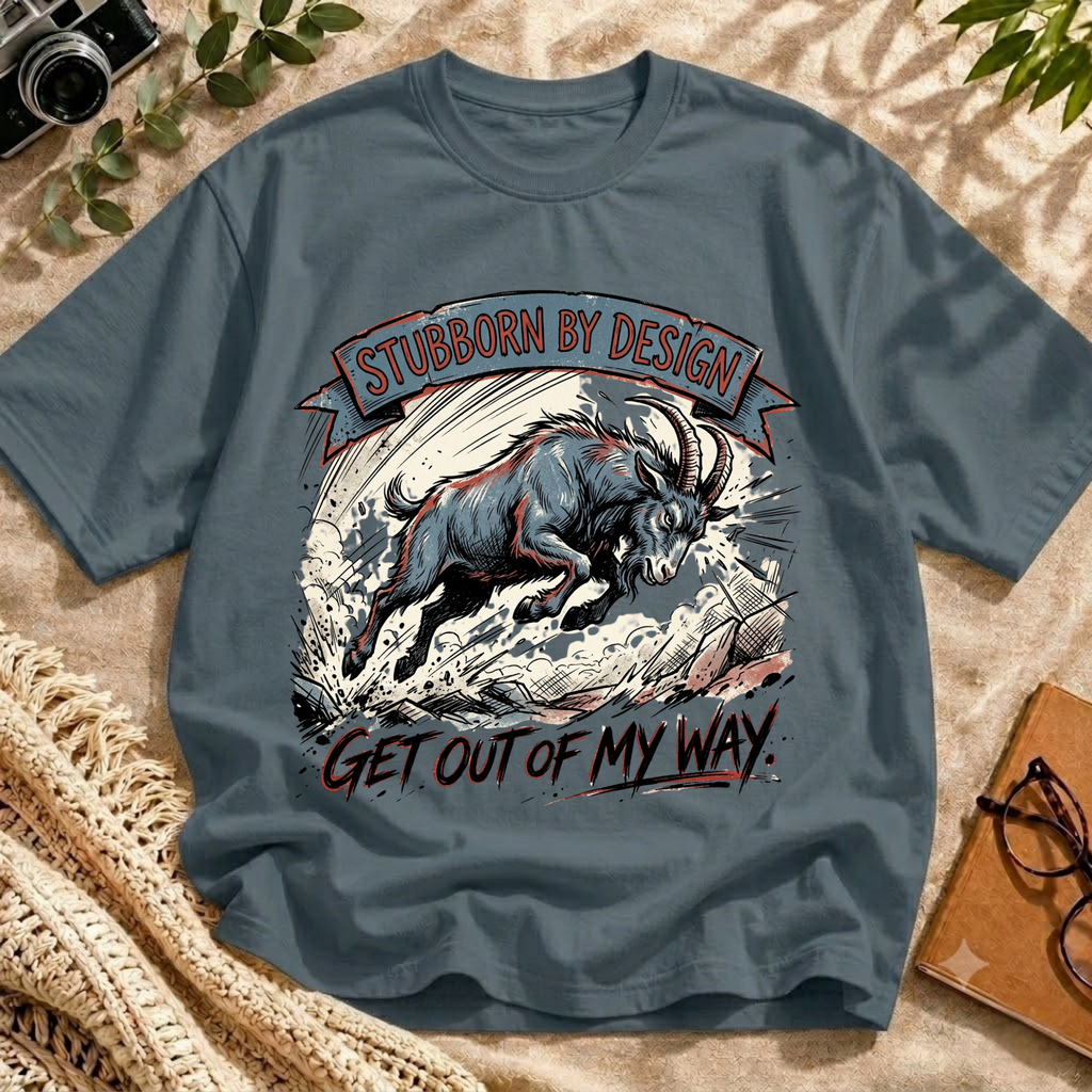 Stubborn Goat Funny Tee