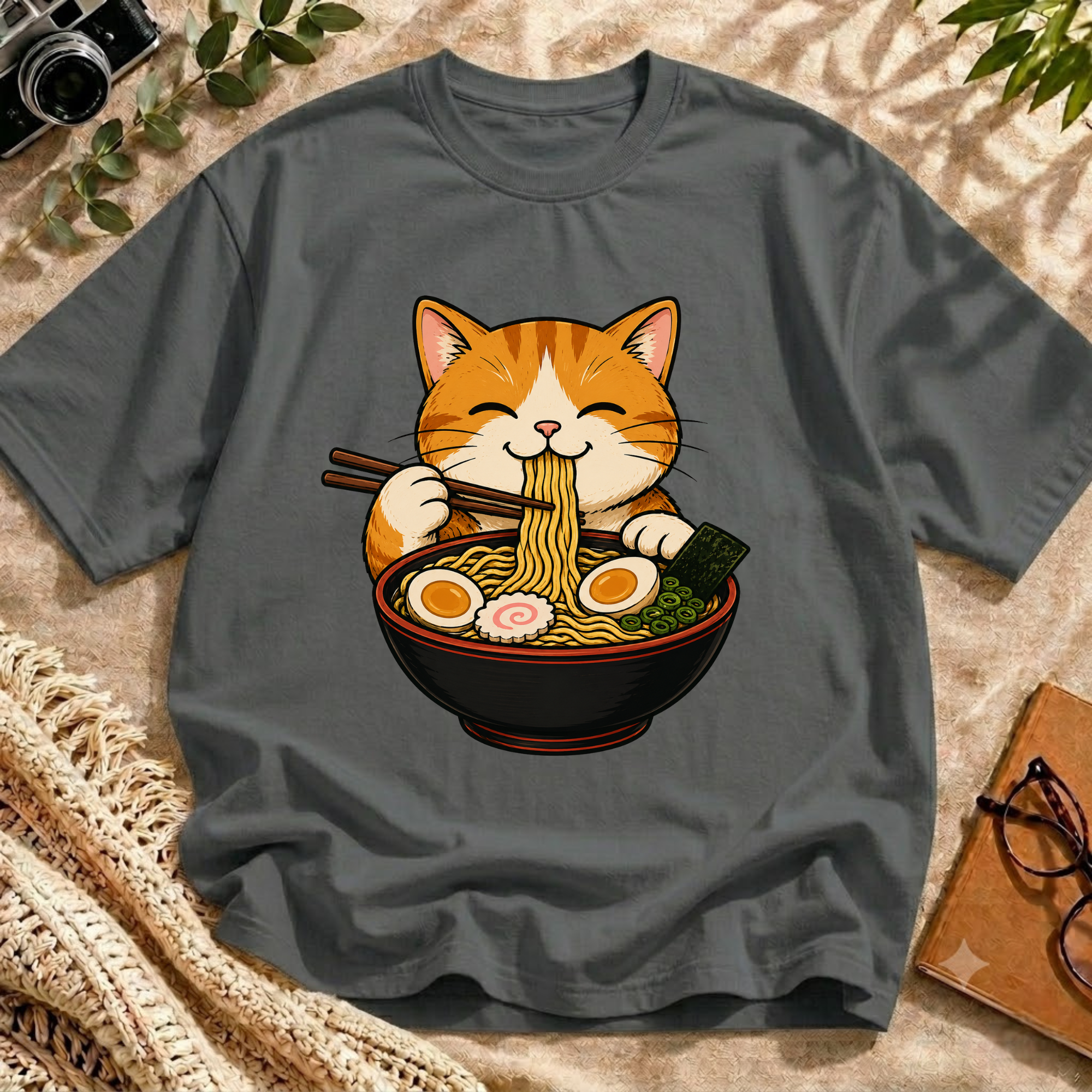 Ramen & Regret Cat Tee