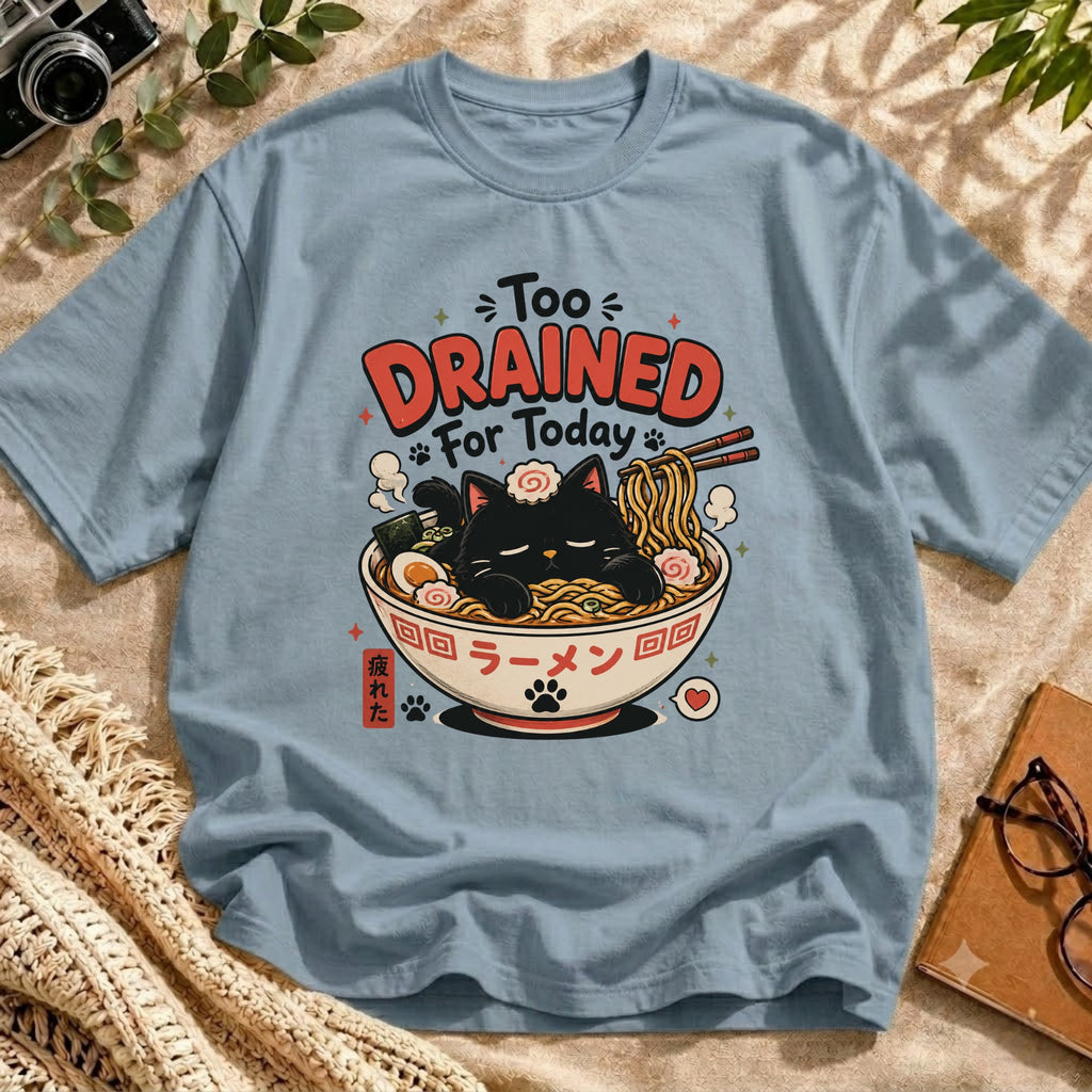 Midnight Ramen Cat Tee