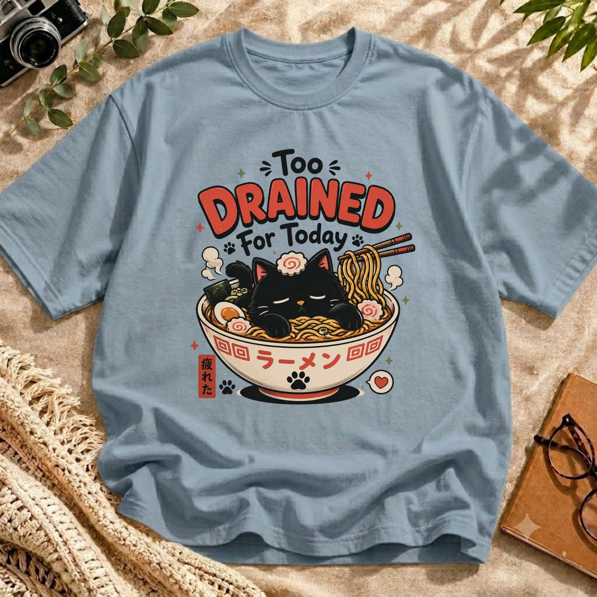 Midnight Ramen Cat Tee