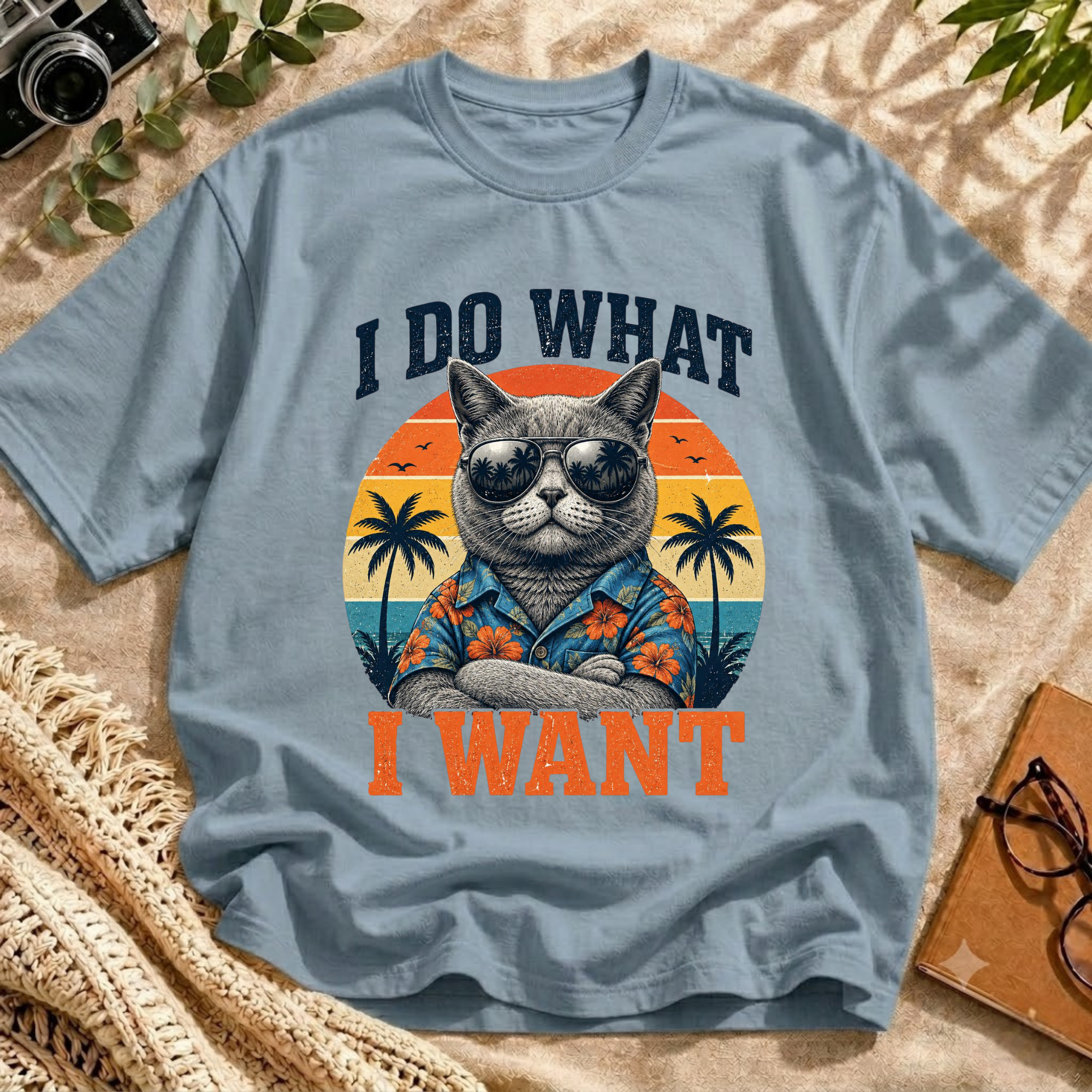 Emotionally Relaxed Cat Tee