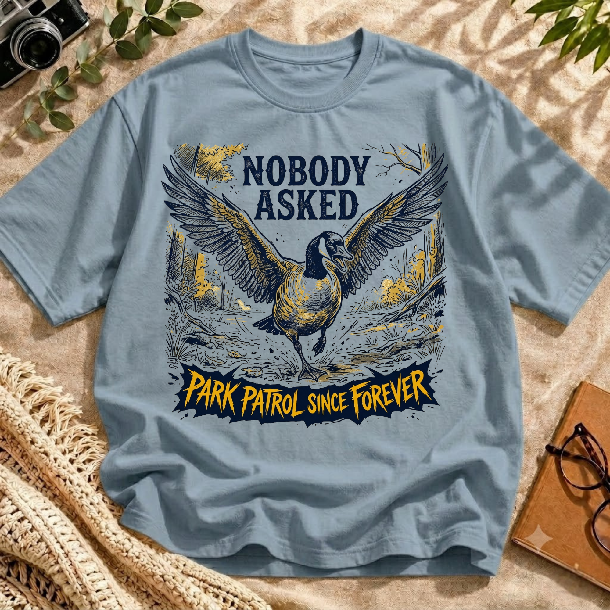 Angry Goose Funny Tee