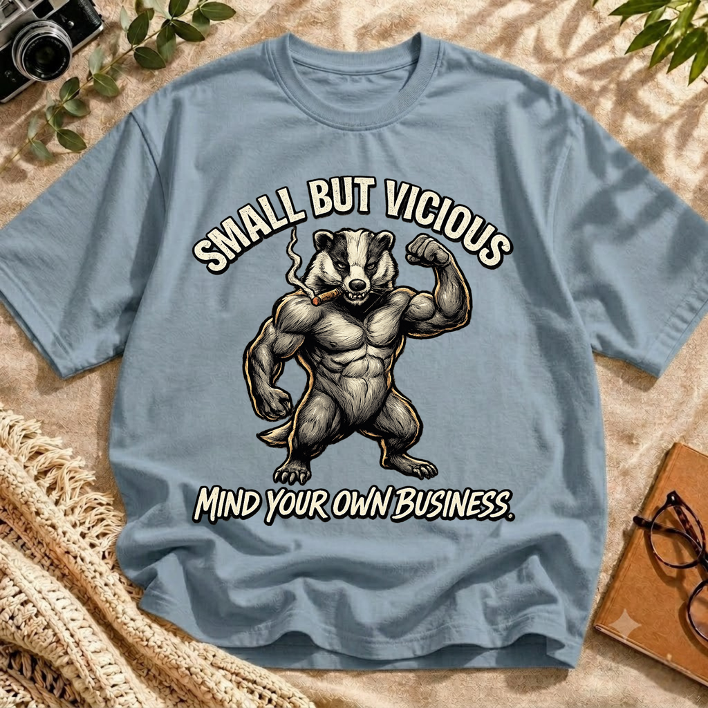 Tough Badger Vintage Tee