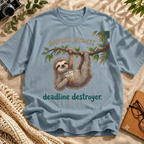 Lazy Sloth Coffee Tee
