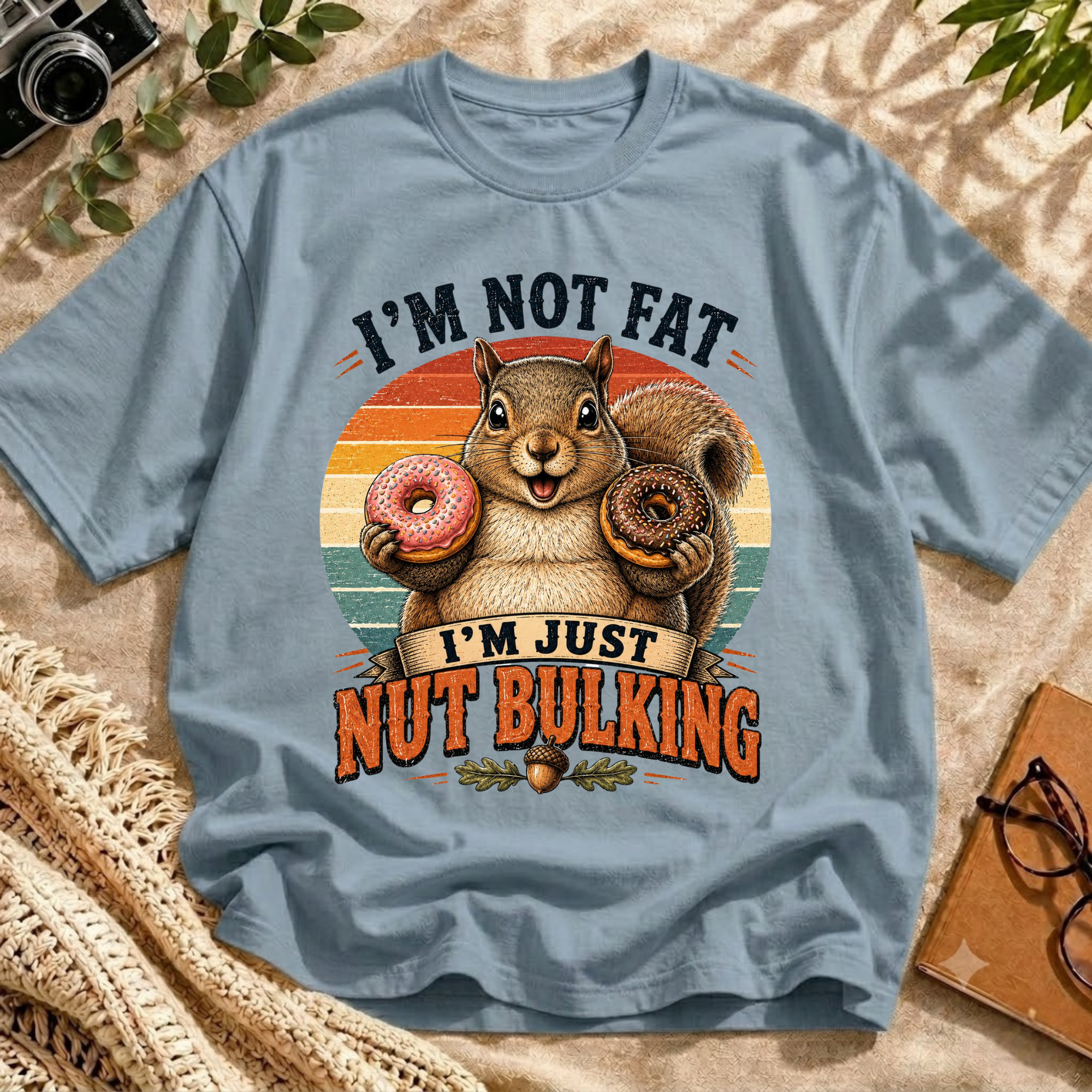 Certified Nut Addict Squirrel Tee