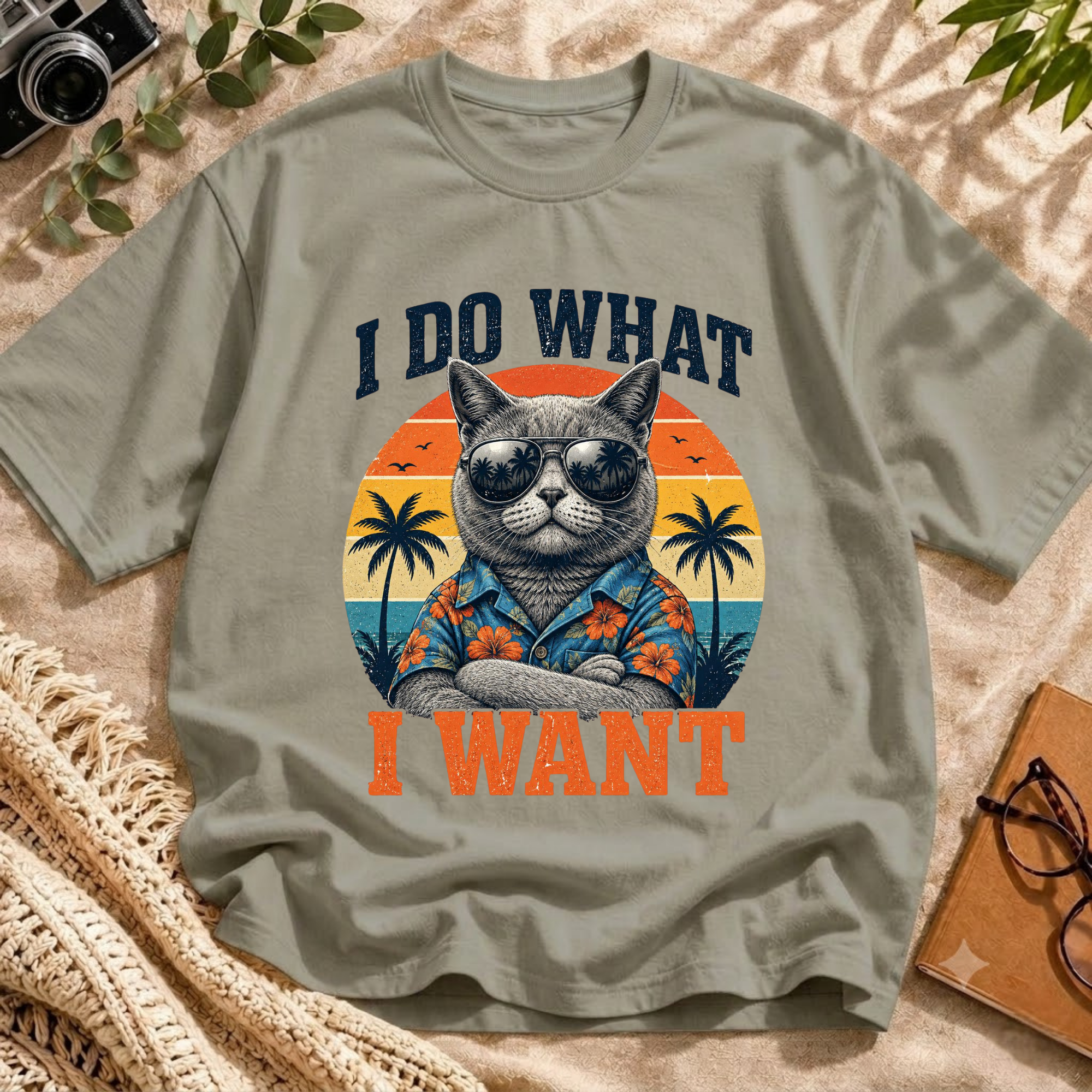 Emotionally Relaxed Cat Tee
