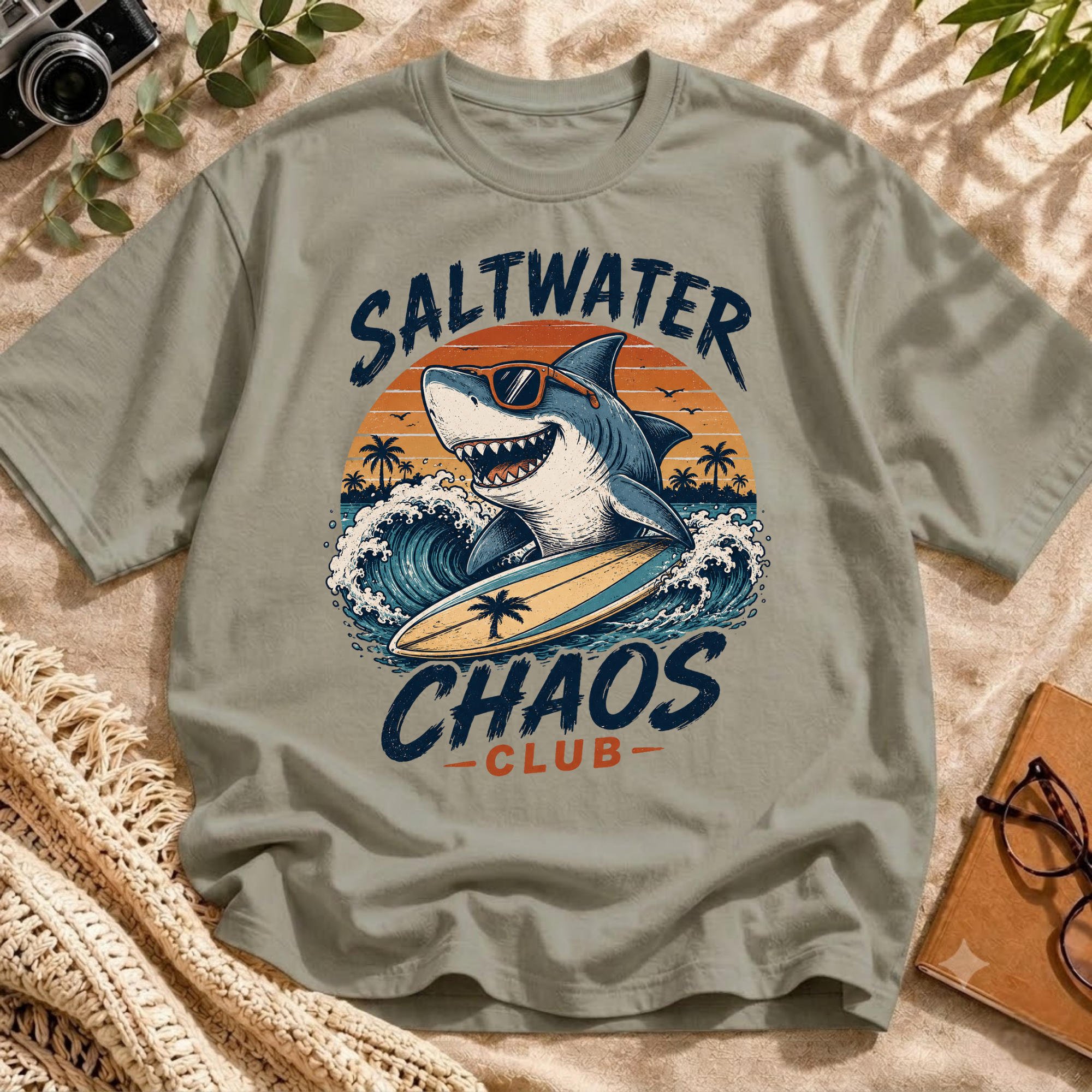 Surf Till Shark O’Clock Tee