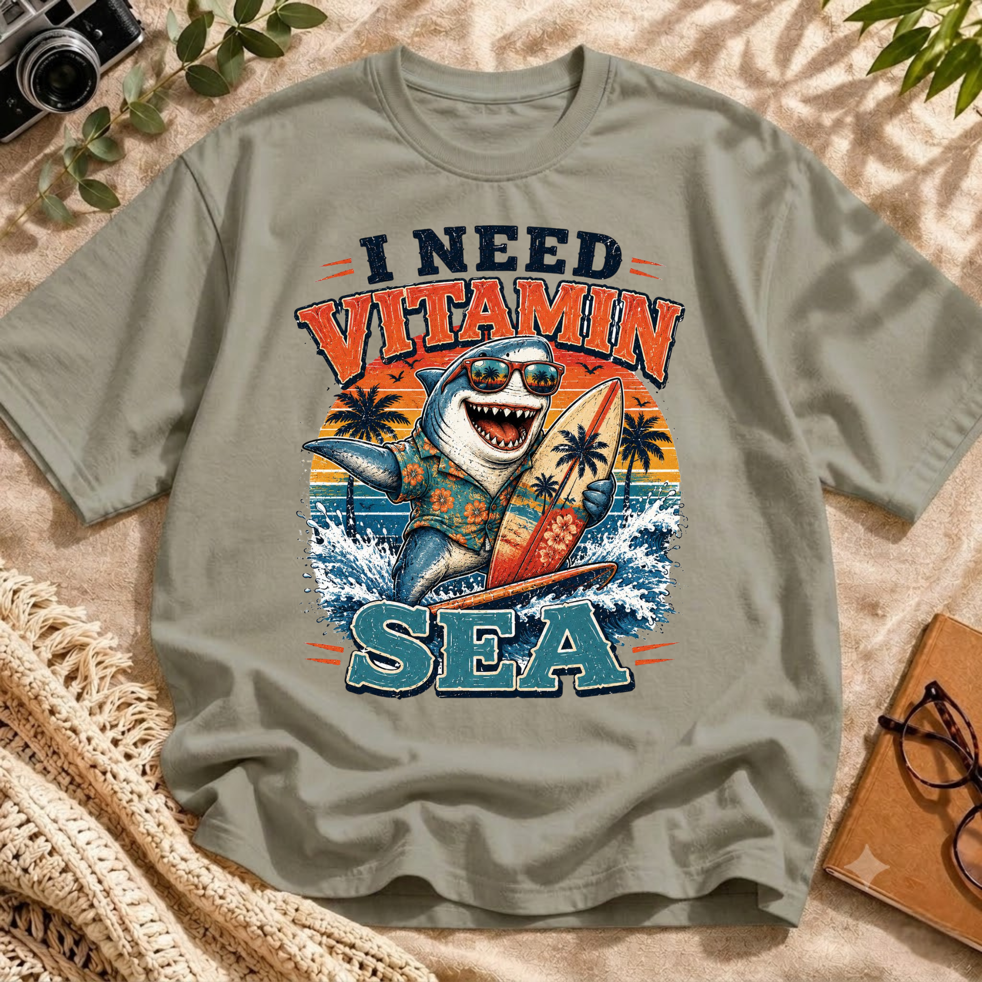 Vitamin Sea Shark Tee