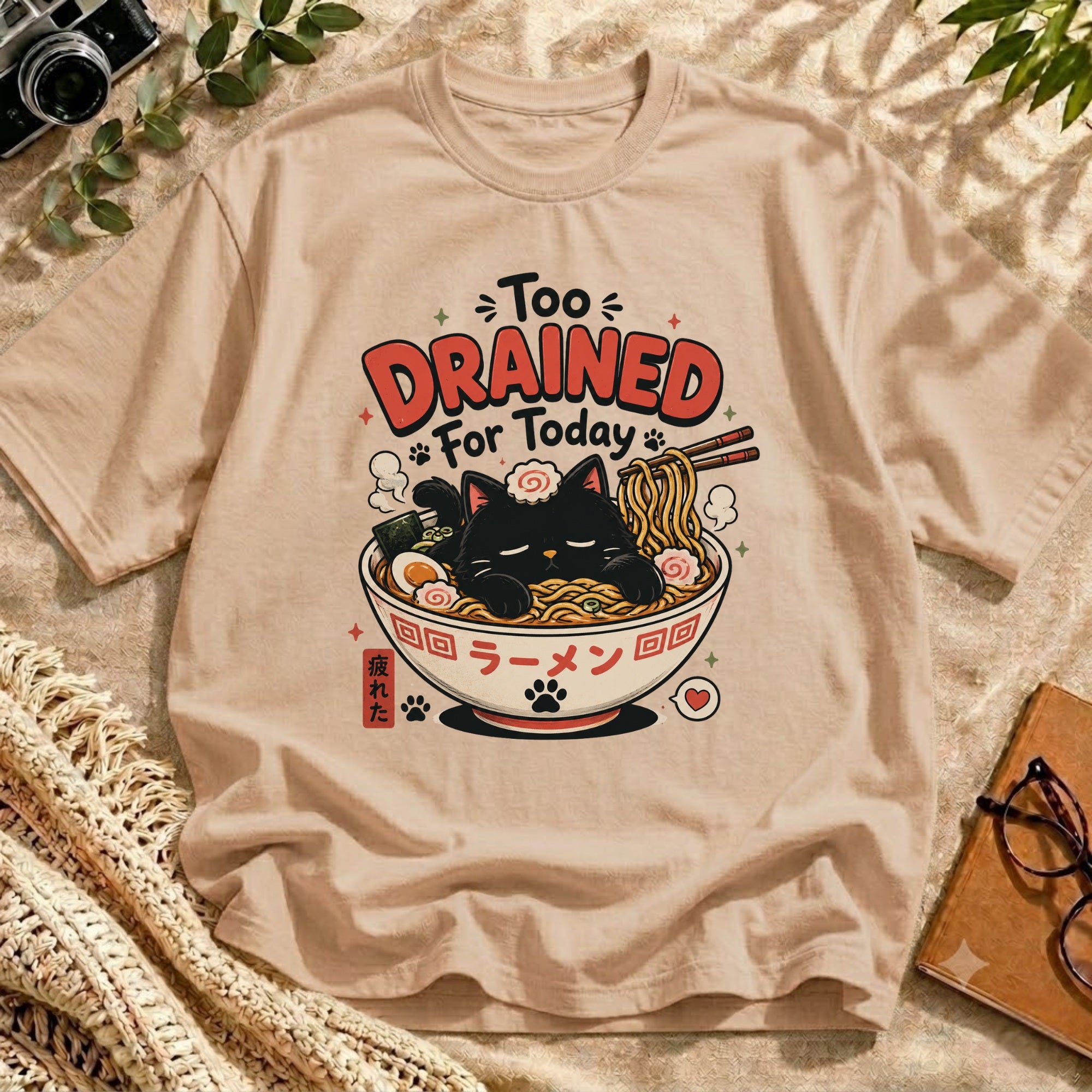 Midnight Ramen Cat Tee