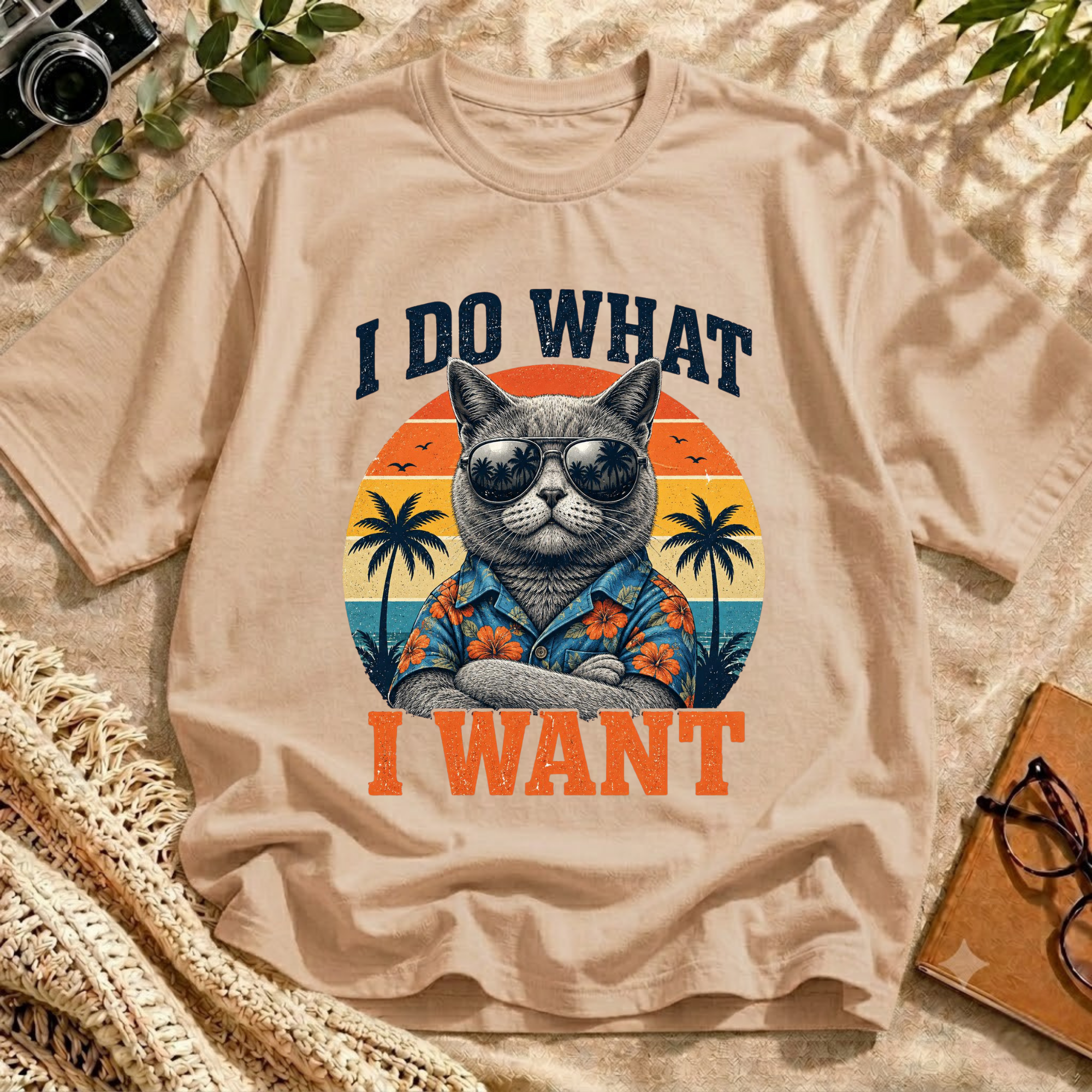 Emotionally Relaxed Cat Tee