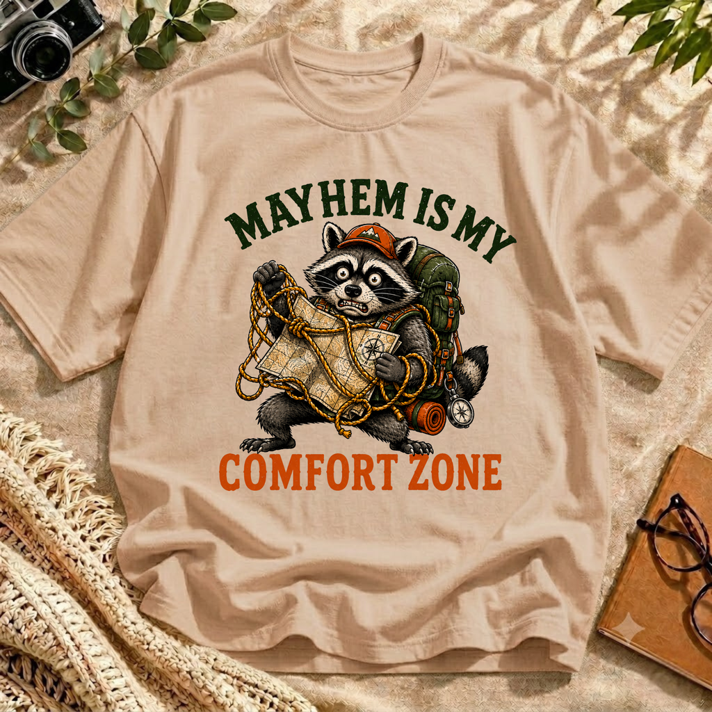 Dumpster Goblin Raccoon Tee