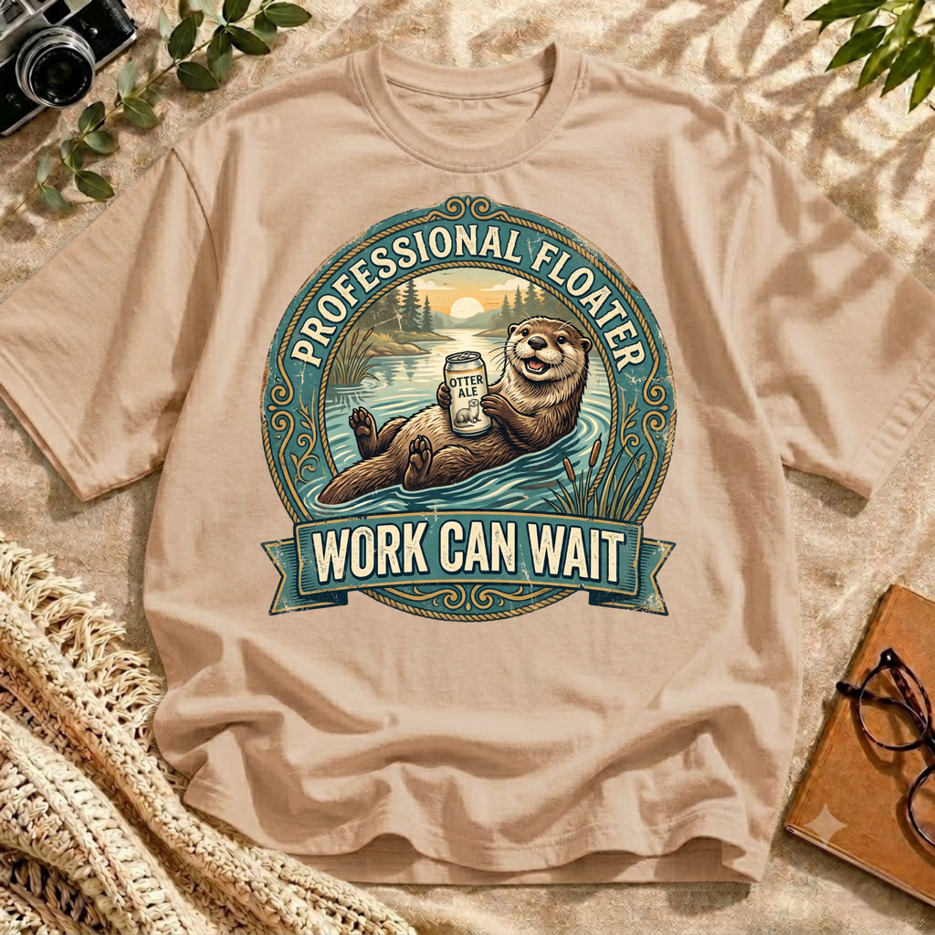 Lazy River Otter Tee"