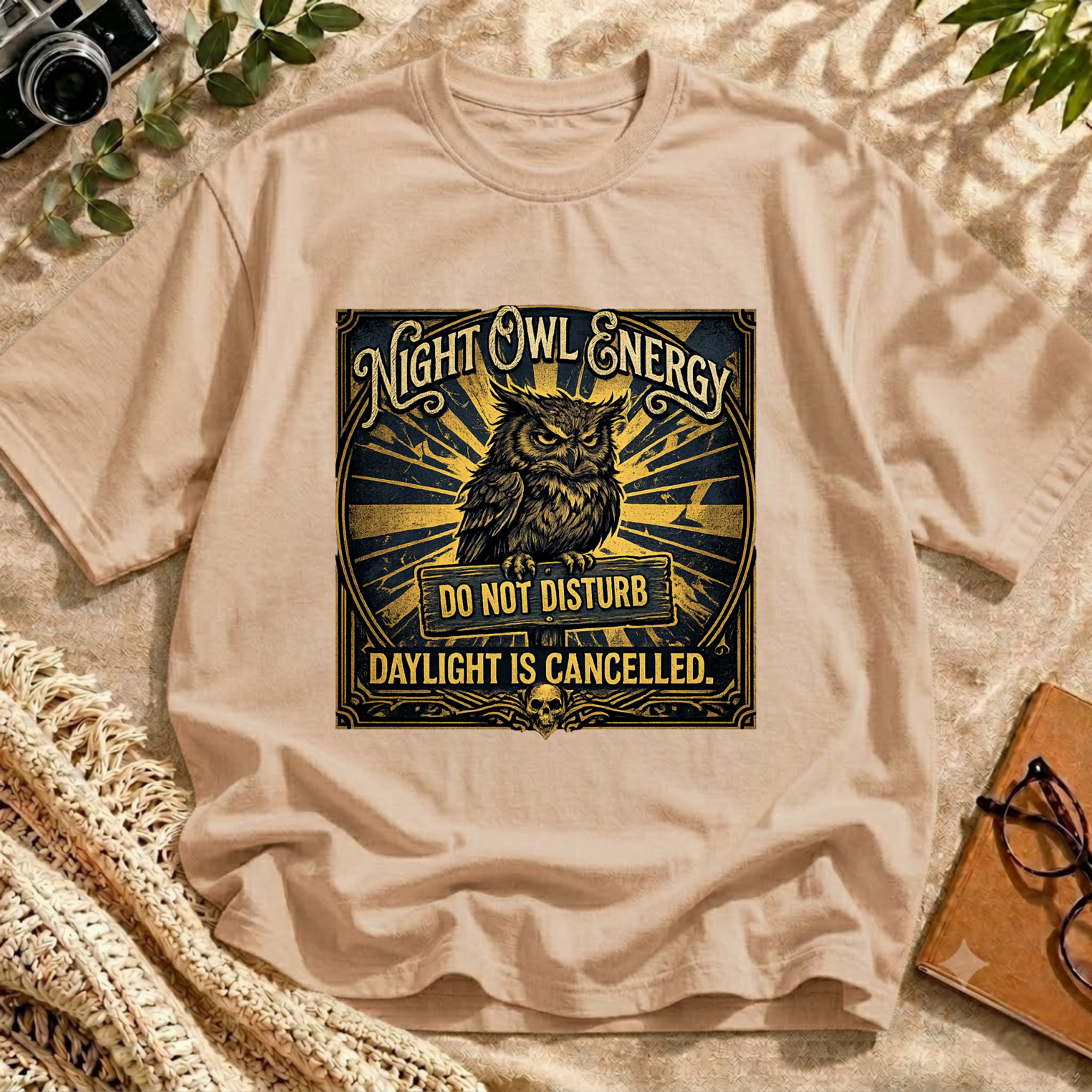 Night Owl Vintage Tee