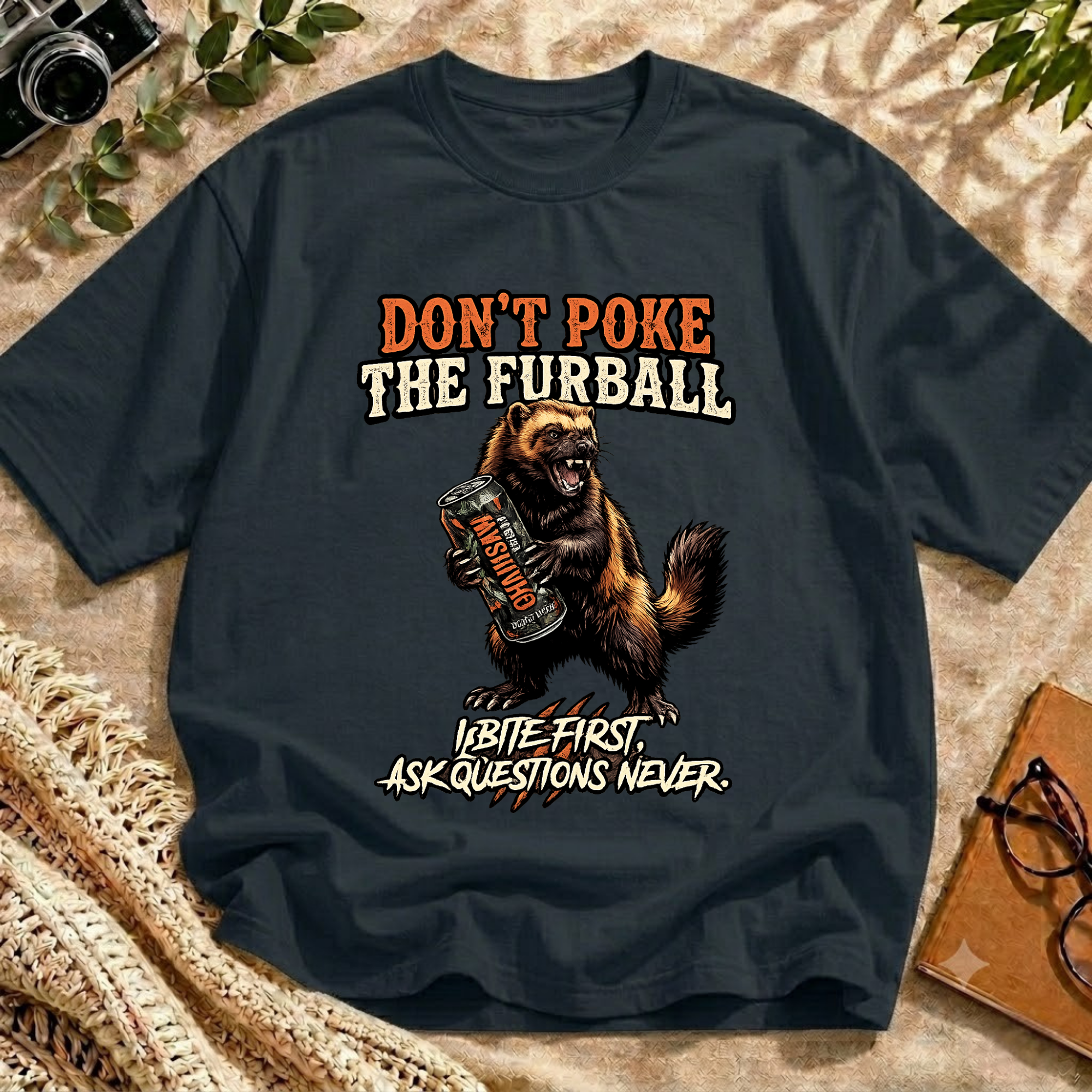 Fierce Wolverine Camp Tee