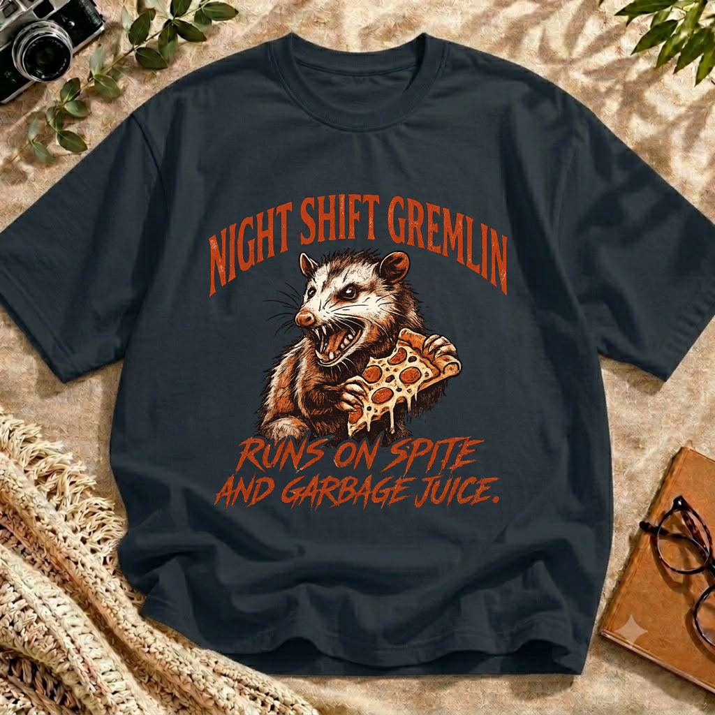 Trash Possum Pizza Tee