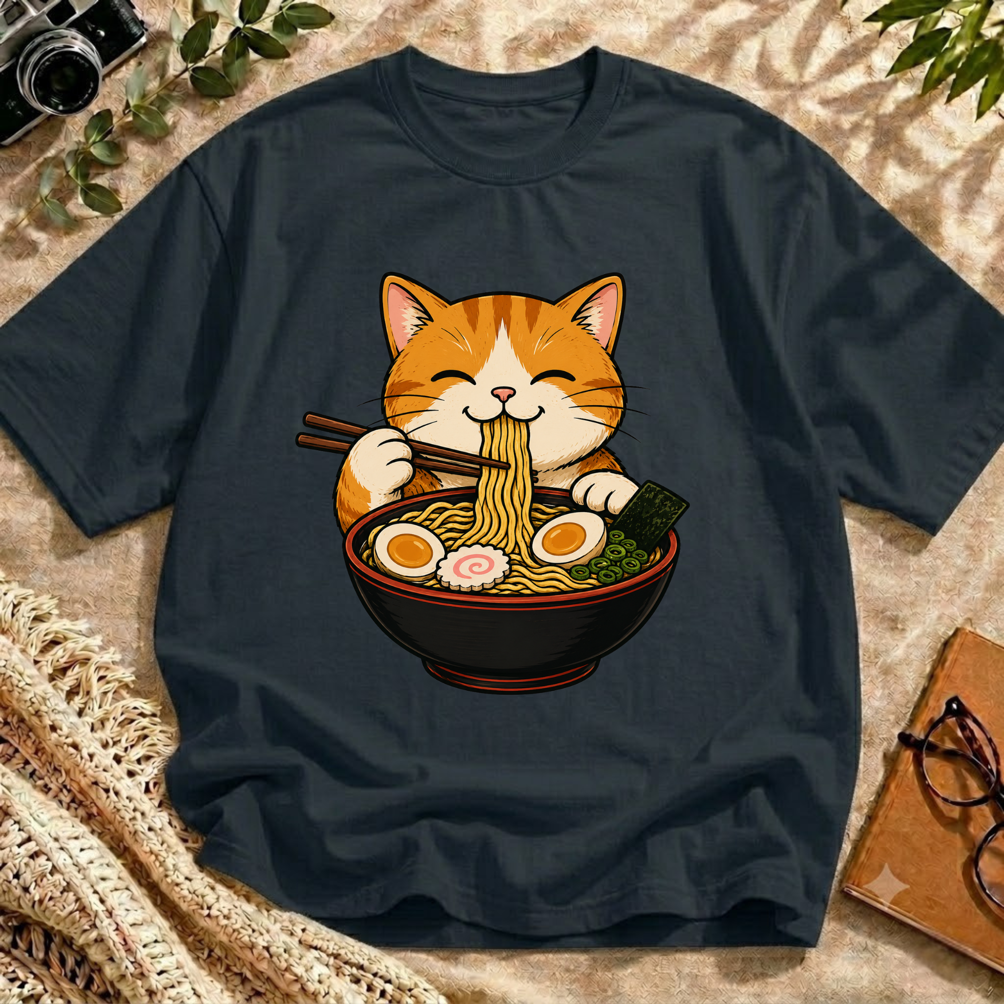 Ramen & Regret Cat Tee