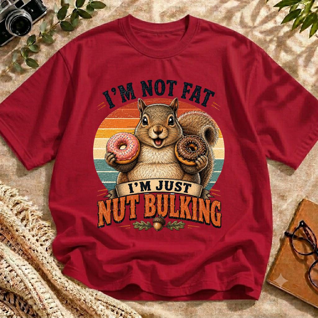Certified Nut Addict Squirrel Tee