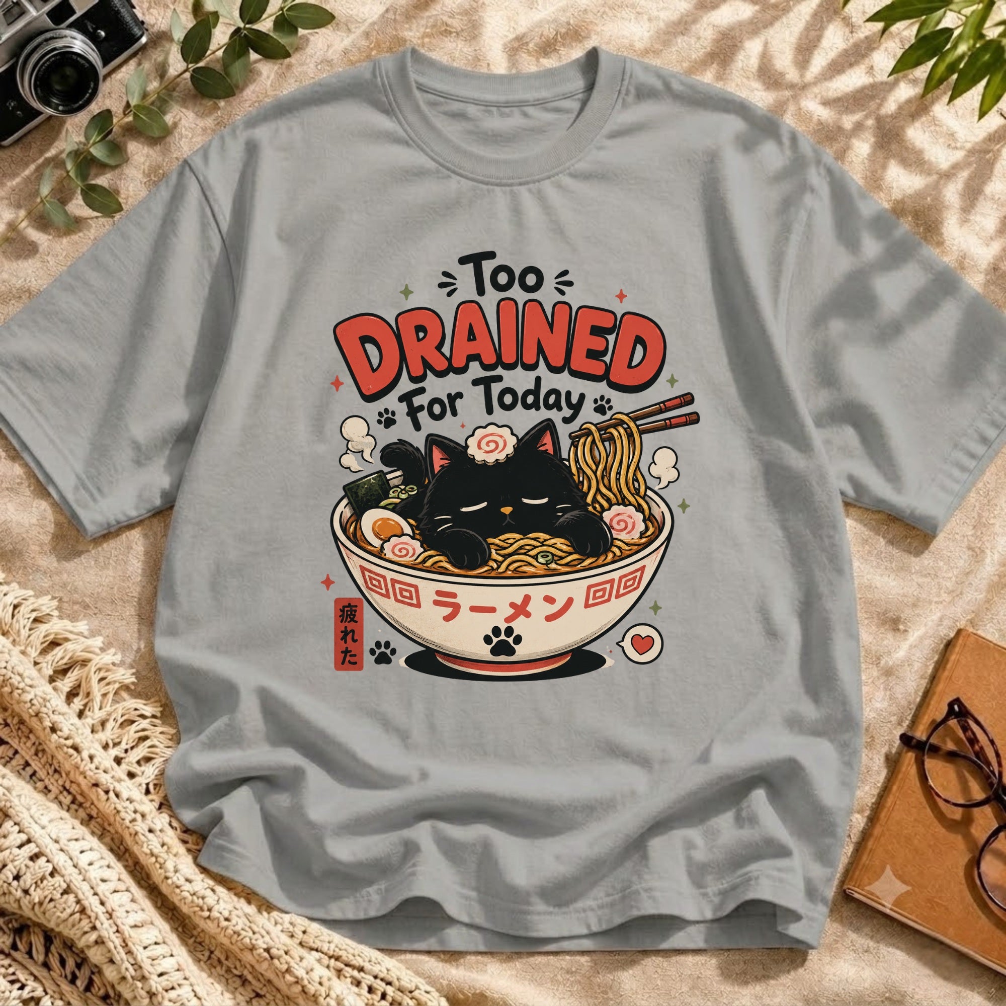 Midnight Ramen Cat Tee