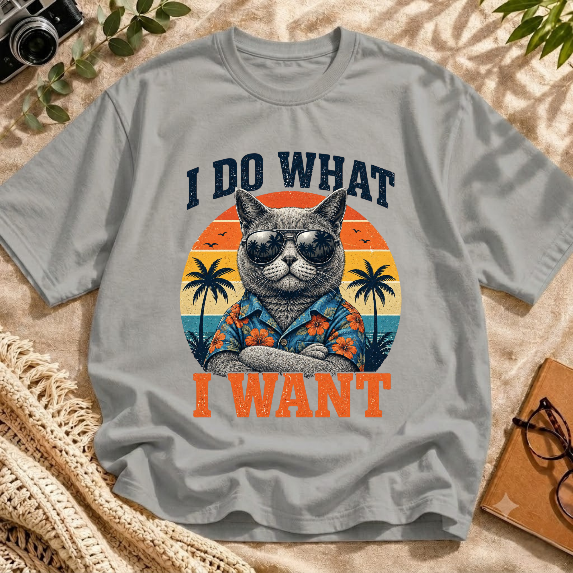 Emotionally Relaxed Cat Tee