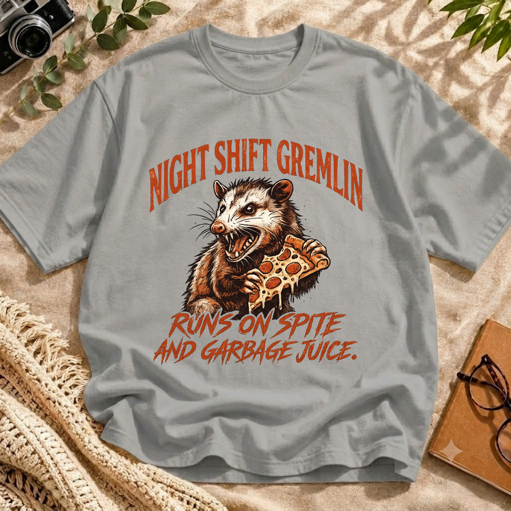 Trash Possum Pizza Tee