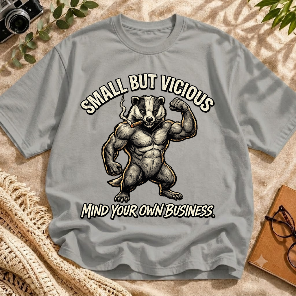 Tough Badger Vintage Tee