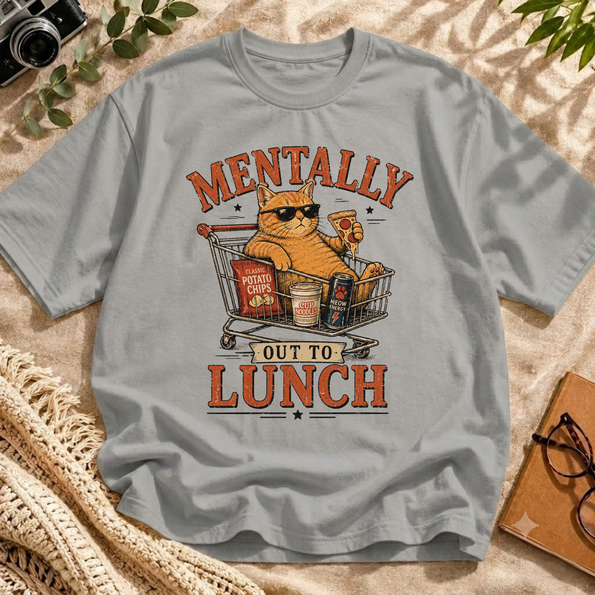 Retail Therapy Cat Tee