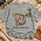 Lazy Sloth Coffee Tee