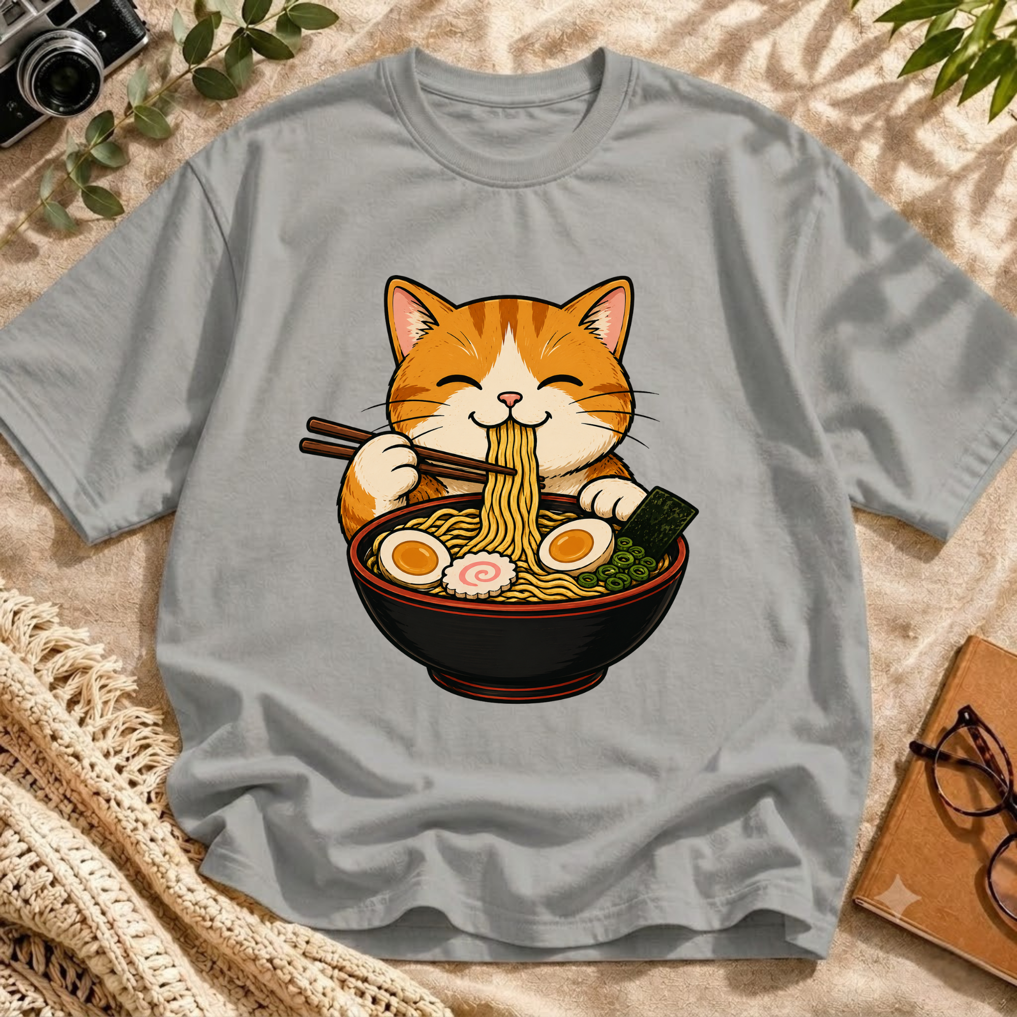 Ramen & Regret Cat Tee