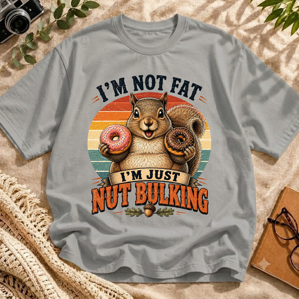 Certified Nut Addict Squirrel Tee