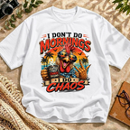 Morning Chaos Rooster Tee