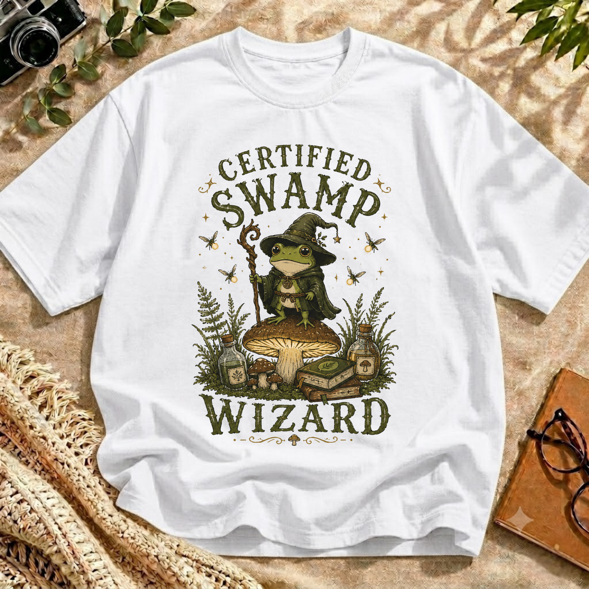 Unbothered Frog Tee