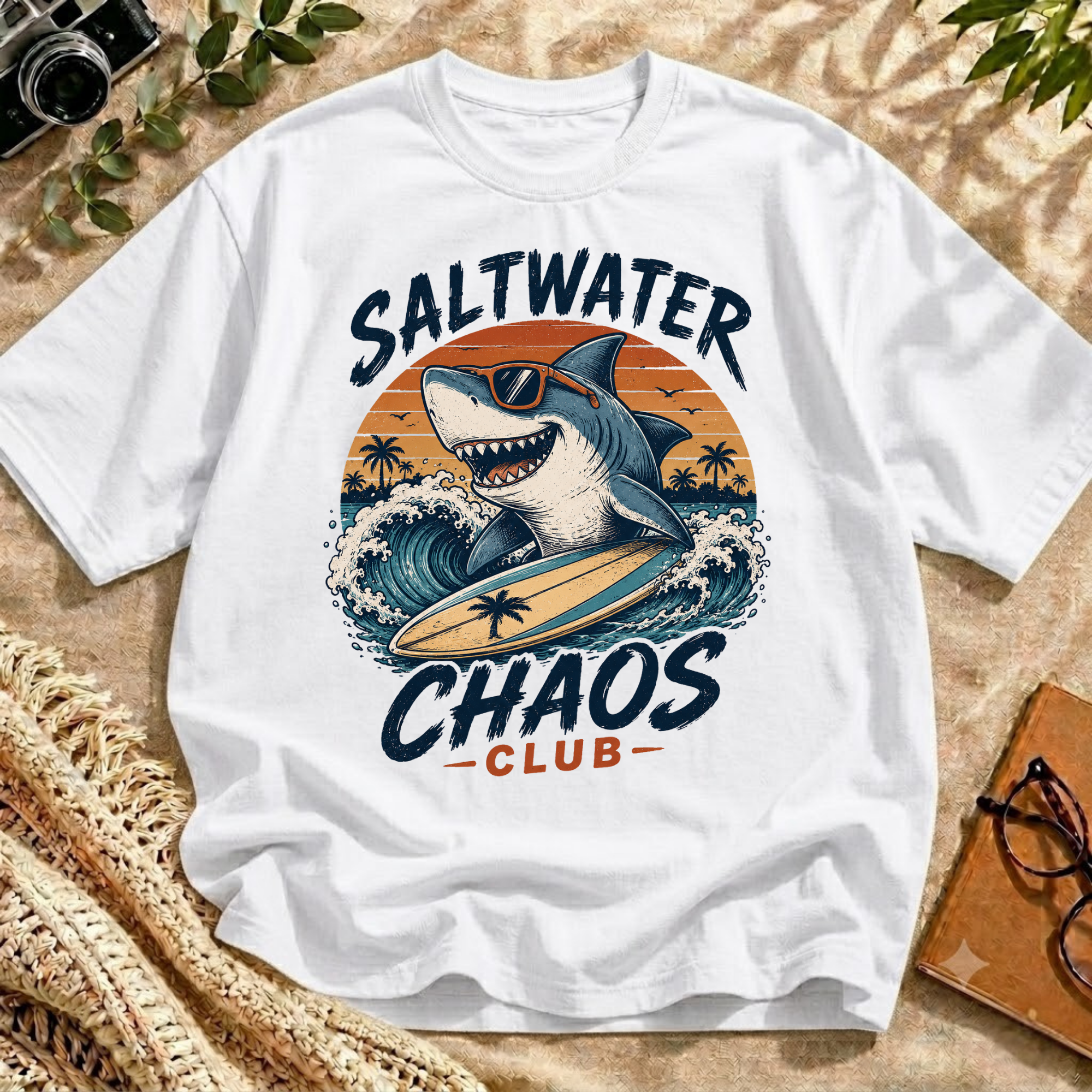 Surf Till Shark O’Clock Tee